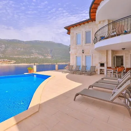 Вилла June With Spectacular Views, 50 Mt To The Sea Каш