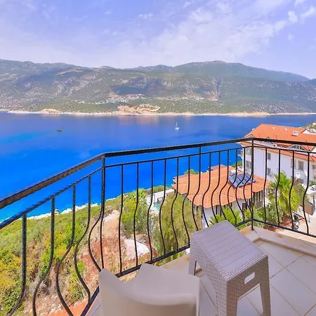 June With Spectacular Views, 50 Mt To The Sea Вилла Каш